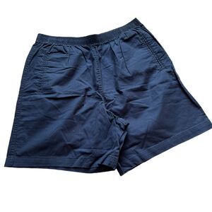 Hasting and Smith shorts blue Size 16 look new 3 pockets elastic waist